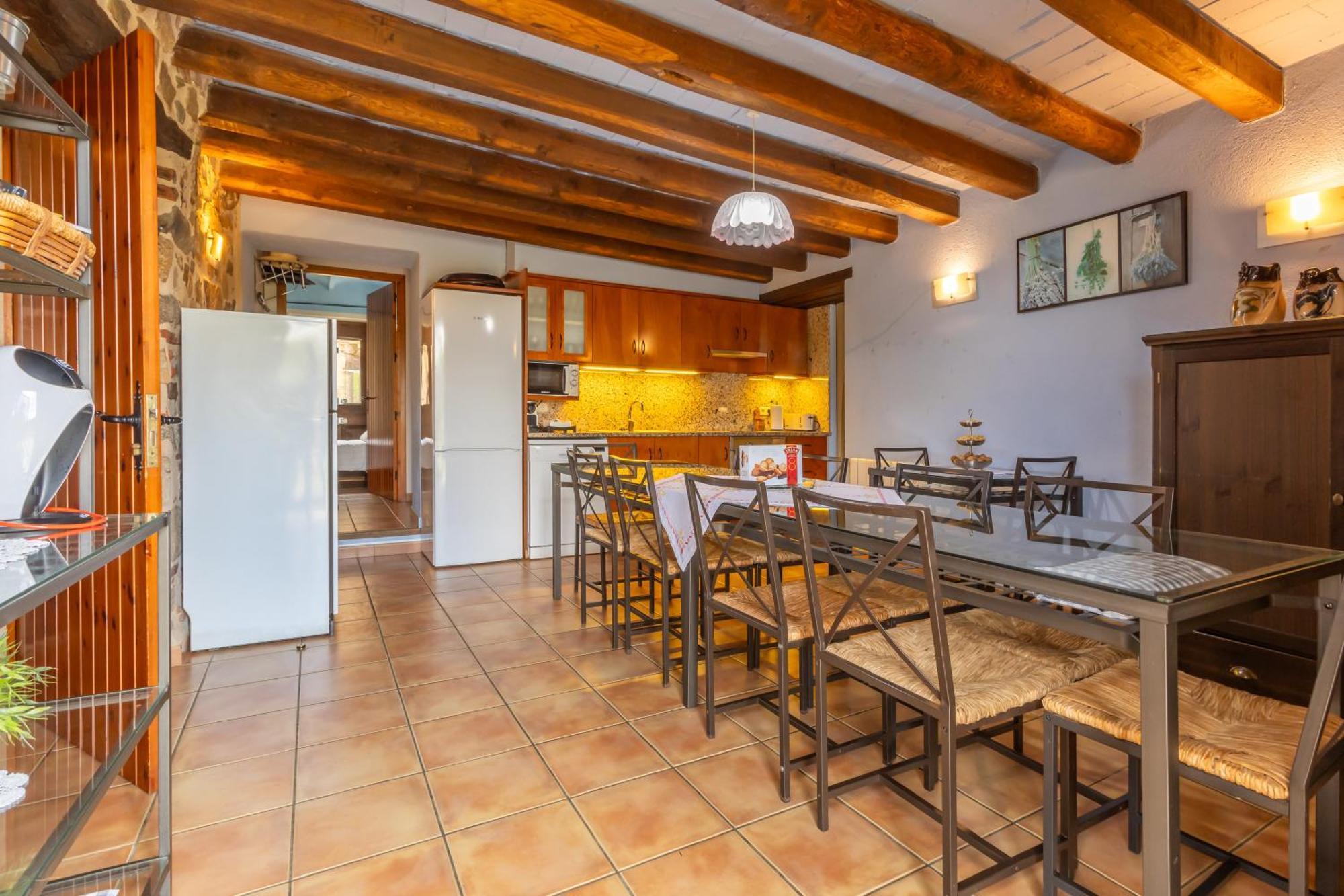 La Pahissa De Can Abras Casa Rural Girona Esterno foto
