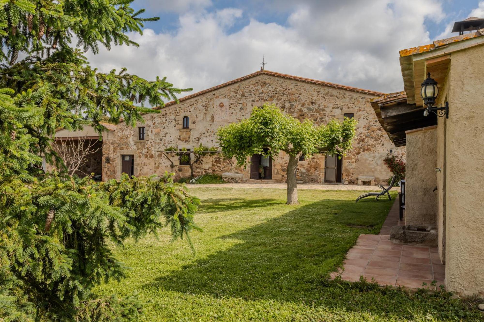 La Pahissa De Can Abras Casa Rural Girona Esterno foto